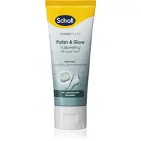 Scholl Foot Cream Polish & Glow exfoliační peeling na nohy 75 ml