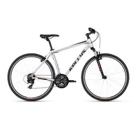 Pánské crossové kolo KELLYS Cliff 30 28" - model 2025 L (21", 175-190 cm) chrome grey