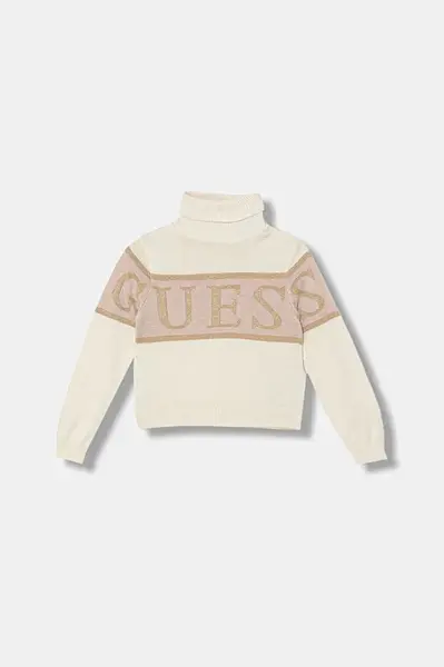 Dětský svetr Guess béžová barva, J5BR04 Z3IF0