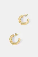 Pozlacené náušnice EDBLAD Twist