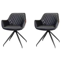 MID.YOU SADA ŽIDLÍ S PODRUČKAMI 2 kusy