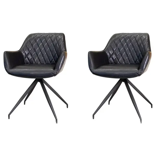 MID.YOU SADA ŽIDLÍ S PODRUČKAMI 2 kusy