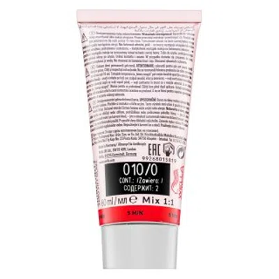 Wella Professionals Shinefinity Zero Lift Glaze profesionální demi-permanentní barva na vlasy 010/0 Natural Flash 60 ml