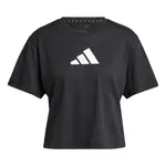 ADIDAS PERFORMANCE Funkčné tričko 'Essentials'  čierna / biela