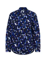 Marc O'Polo Blúzka  námornícka modrá / indigo / biela