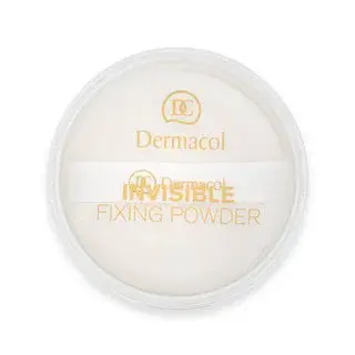 Dermacol Invisible Fixing Powder transparentní pudr White 13 g