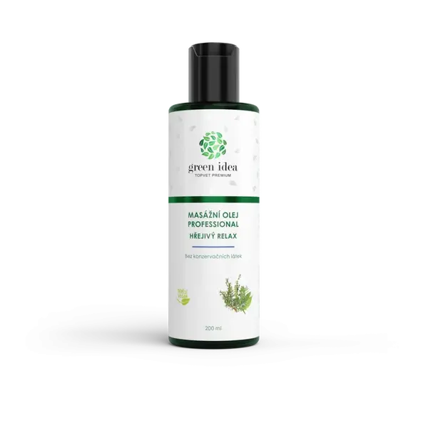 Hrejivý relax – masážny olej 200 ml – Green idea