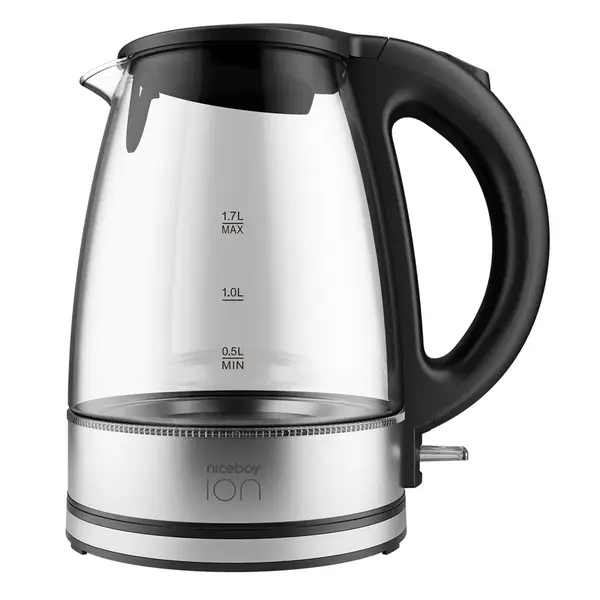 Niceboy ION Kettle K1 Crystal Glass Black
