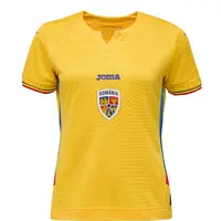 Joma FED. FUTBOL RUMANÍA 1ST WOMEN SHORT SLEEVE T-SHIRT Dámský fotbalový dres, žlutá, velikost