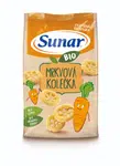 Sunar BIO Mrkvová kolečka křupky 45 g