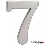 Cislo 3D nikl matny 7