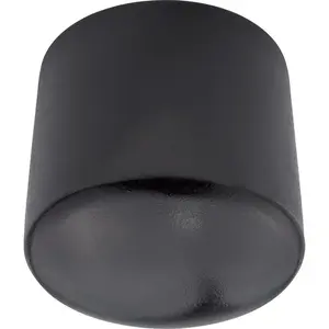 Okrúhla záslepka Ø 25 mm čierna (4 ks)