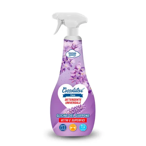 Coccolatevi čistič na okna a povrchy Japonská vistárie 750 ml