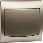 Vypínač schodiskový satén V LP-3V