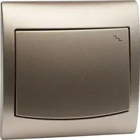 Vypínač schodiskový satén V LP-3V