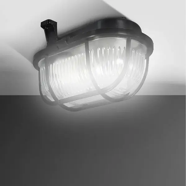 Svítidlo 90045 OVAL 60 W CERNA