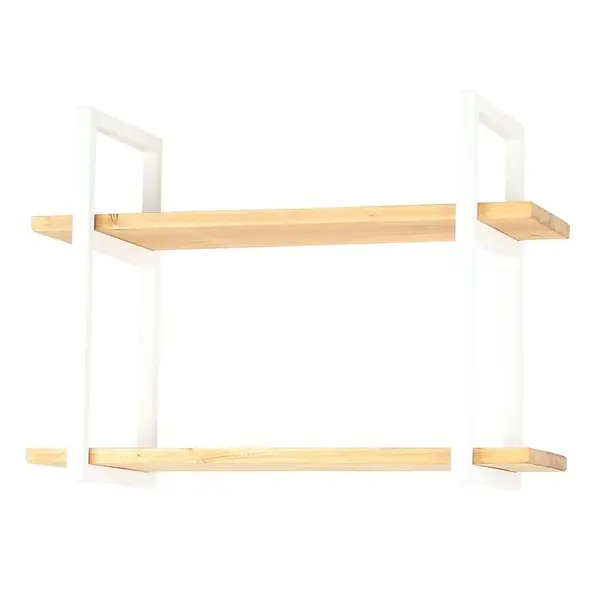 Polička Loft 07-01/B 59,5/43/24,3 cm biela