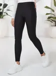 Legginsy damskie czarne Dstreet