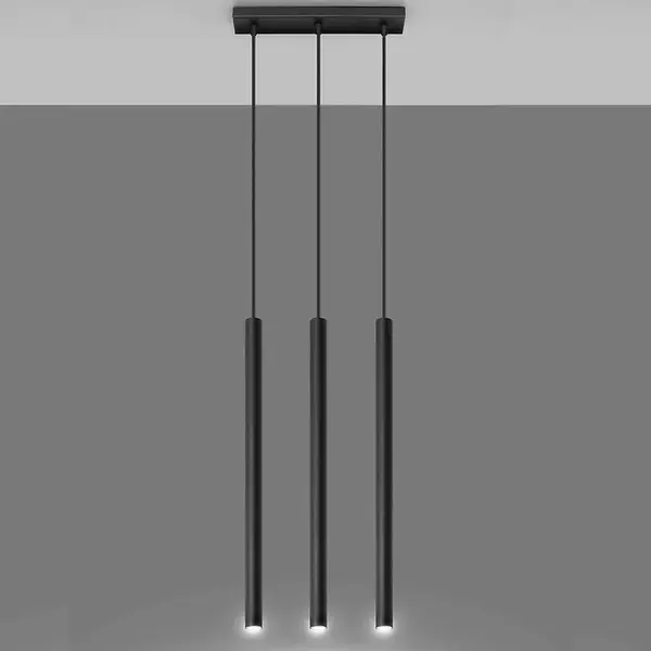 Luster Padova 3 čierna A-470