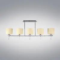 Estera Stropné svietidlo 5x40w E14 Chróm