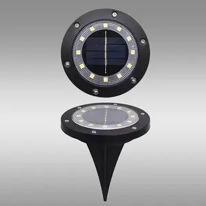 Solárna lampa Sagita Dyski x4 46833