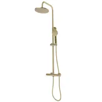 Sprchová súprava s termostatom Rea Parot zlatá brúsená