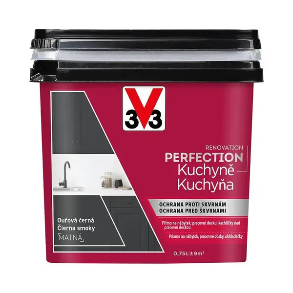 V33 Renovation Perfection Kuchyňa čierna 0,75 l
