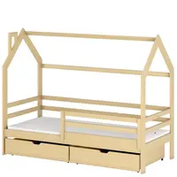 Posteľ Domček Lila 90x200 borovica