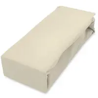 Plachta jersey s gumičkou 180x200 krémová