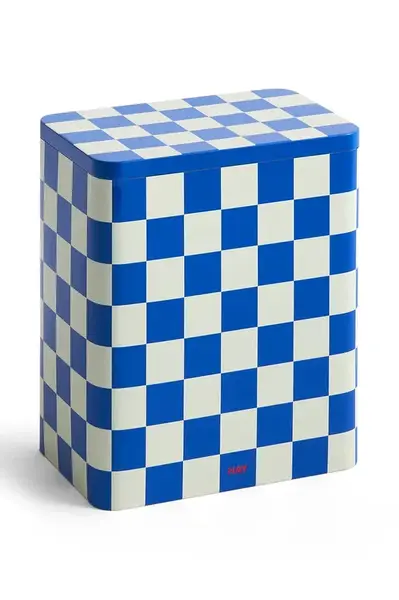 Nádoba HAY 20 x 17 x 11,1 cm modrá barva