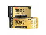 Nutrend Omega 3 Plus Softgel Caps bez příchuti 120 kapslí