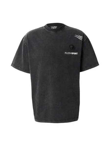 Plein Sport Tričko  čierna / biela