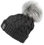 Dámská zimní čepice sherpa nell ii tmavě šedá uni