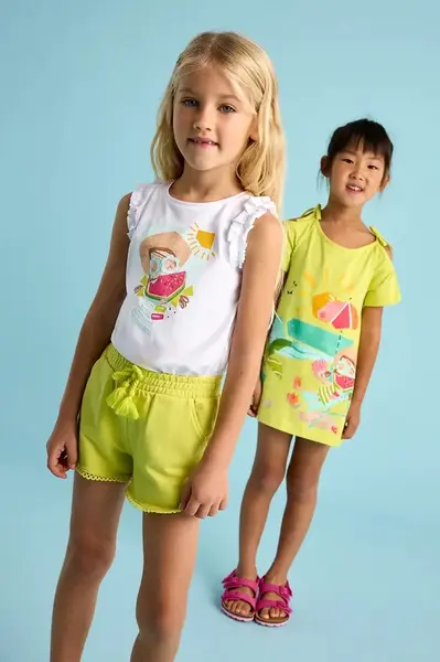 Detský bavlnený top Mayoral 3021