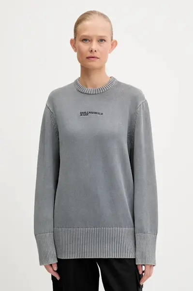 Bavlnený sveter Karl Lagerfeld Jeans