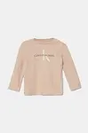 Detské tričko s dlhým rukávom Calvin Klein Jeans