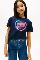 Detské bavlnené tričko Tommy Hilfiger