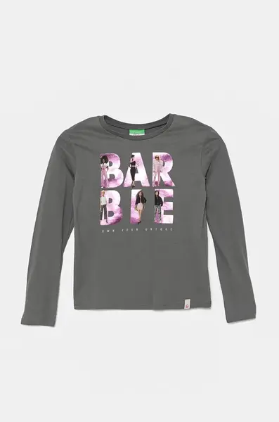 Detská bavlnená košeľa s dlhým rukávom United Colors of Benetton