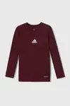 Detské tričko s dlhým rukávom adidas Performance TEAM BASE TEE Y