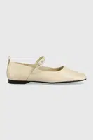 Kožené balerínky Vagabond Shoemakers Delia béžová farba,