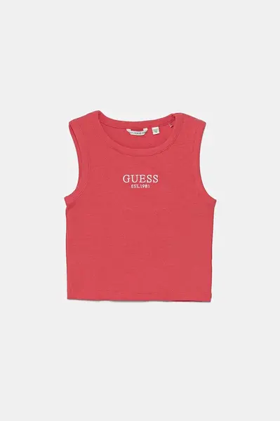 Detský top Guess ružová farba, J4YI16 KBZP4