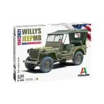 Model Kit auto 3635 - Willys Jeep MB (1:24)