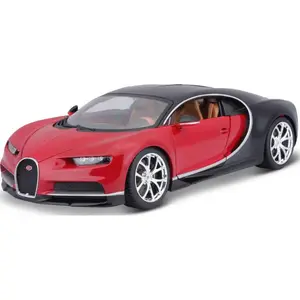 Bburago 1:18 Plus Bugatti Chiron black / red