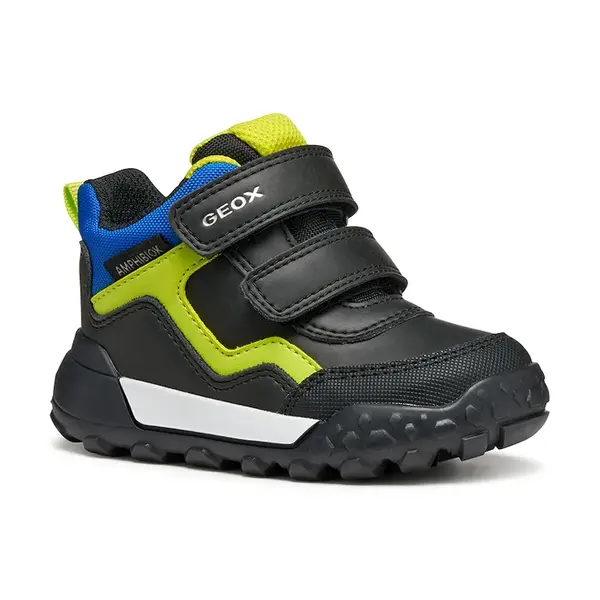 Dětské zimní boty Geox TREKKYUP černá barva, B566LB.0MEFU
