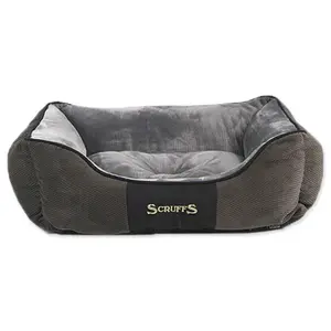 Pelíšek Scruffs Chester Box Bed šedý M 60x50c