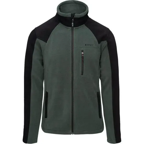 Hi-Tec MONAR Pánská mikina, tmavě zelená, velikost