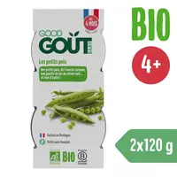 Good Gout BIO Hráškové pyré (2x120 g)