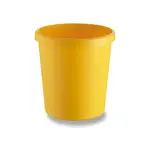 Odpadkový koš Helit, objem 18 l - žlutý