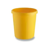 Odpadkový koš Helit, objem 18 l - žlutý