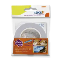 Oboustranná lepicí páska Hopax Stick’n Re-Stick Tape - 25 mm x 12 m